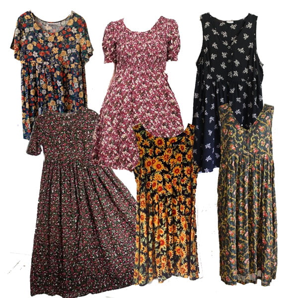Vintage Floral Dresses