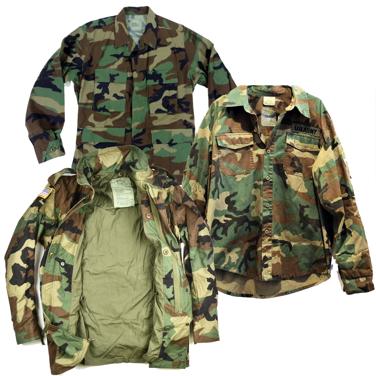 Vintage Clothing Wholesale Used Military Jackets