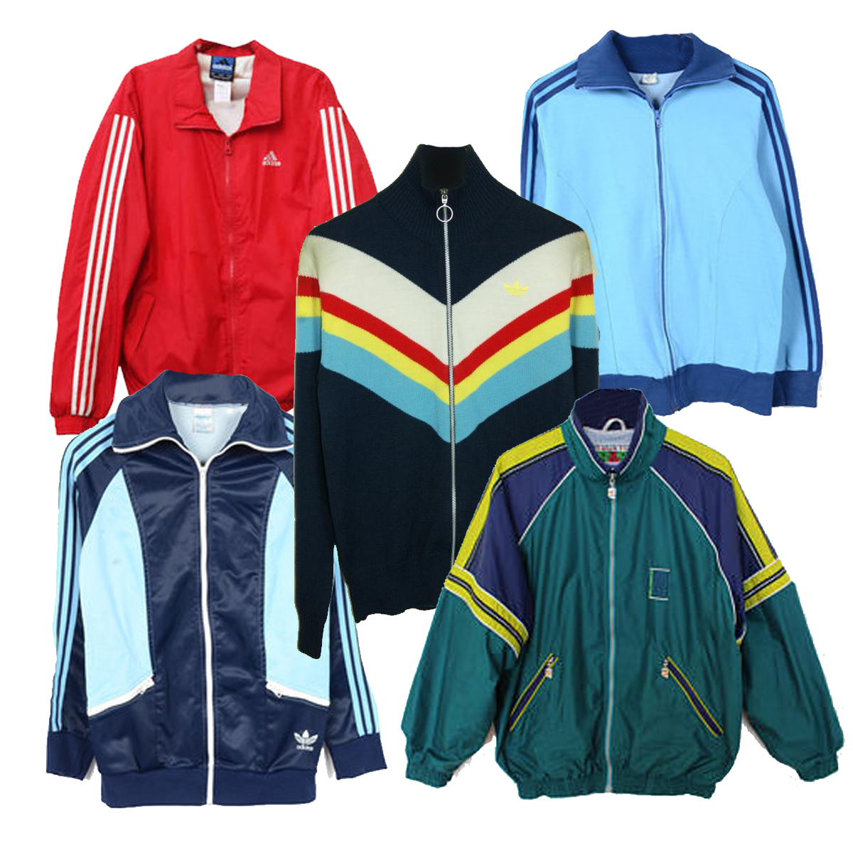 Vintage track and Field Jackets